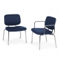 Mobile Preview: Stuhl für Schwergewichtige blau, auch mit Armlehnen möglich