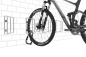 Preview: Wand-Fahrradständer (für Reihenmontage geeignet) FS500, 90° gerade Einfahrt