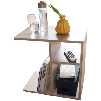 Beistelltisch Typ S10 Holz 50x50x30 cm modern & eckig