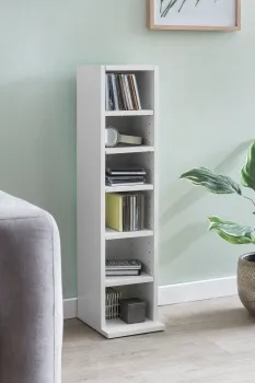 Modernes Bücherregal mit 6 Fächern