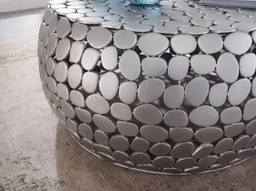 Couchtisch Metall Silber Aluminiumjetzt bei fintabo®