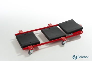 Montagerollbrett für KFZ-Werkstatt mit verstellbarer Nackenstütze - Rollliege für die Werkstatt