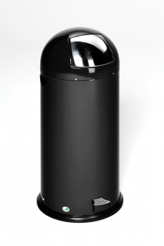 Abfallbehälter 52 l mit Fußpedal, schwarz