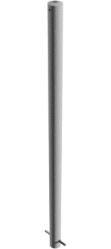 Absperrpfosten Ø 60 mm zum Einbetonieren, Typ PP8, verzinkt, ohne Ösen