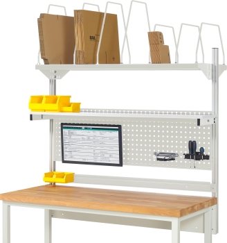 Aufbausystem 1500 mm breit Typ 03 für Werkbänke, Werktische u. Arbeitstische