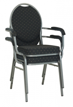Bankettstühle mit Armlehne - Wilhelm Stapelstühle