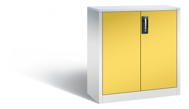 Beistellschrank - Büroschrank 1000x400x930mm (HxTxB) RON 2000 lichtgrau/gelb