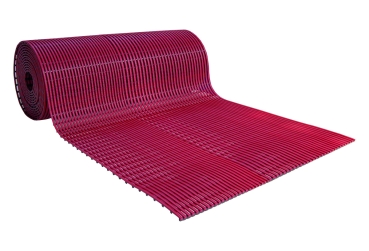 Nassraum-Bodenmatte 100 cm breit Typ SU 100 rot