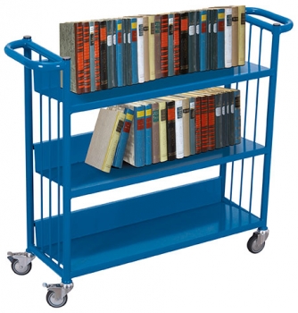Metall Bücherwagen - Bücher Transportwagen