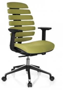 Moderne Bürostühle mit Stoff grün