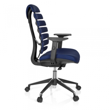 Ergonomische Bürostühle mit Stoff blau