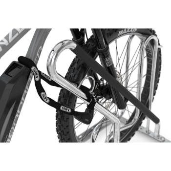 Fahrradständer 2 Plätze für bis zu 64 mm Reifenbreiten, vorbereitet für Reihenverbindung