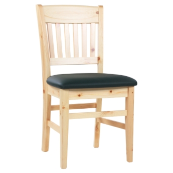 Gastronomie Stühle: Holzstühle mit Polstersitz