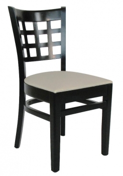 Gastronomiestühle - Stühle mit Sitzpolster aus Kunstleder od. Stoff