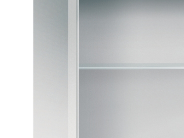Glas-Einlegeboden für Büro-Schiebetürenschränke RON 2000 796 x 327 mm (B x T)