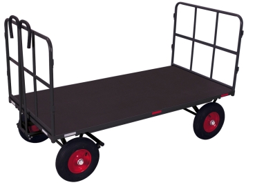 Handpritschenwagen 2G - 1140 x 800 mm - Luftreifen - 1000 kg - anthrazit