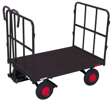 Handpritschenwagen 2G - 1140 x 800 mm - Luftreifen - 700 kg - anthrazit