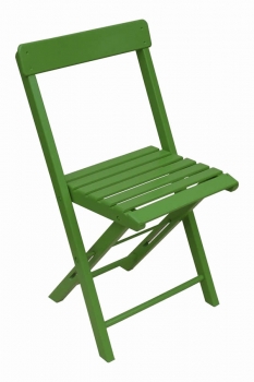 Holzklappstühle grün
