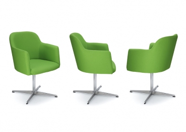 Konferenzsessel bzw. Lounge Sessel grün