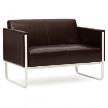 Lounge-Sofa Gunar - 2 Sitzer braun