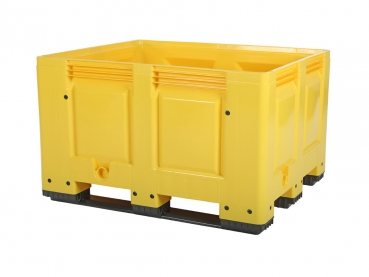 Kunststoff Palettenbox gelb