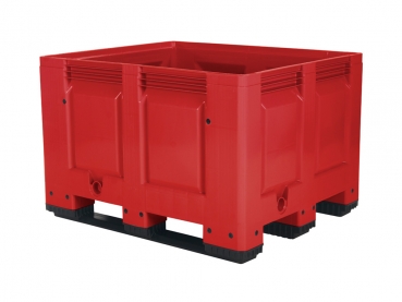 Kunststoff Palettenbox rot