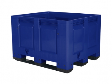Kunststoff Palettenbox blau