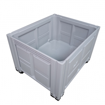 Palettenbox 1200 x 1000 mm (L x B) Palettenbehälter (Innenansicht)