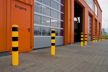 Rammschutzpoller für Einfahrten, Hallen, Tankstellen oder anderen sensiblen Bereiche