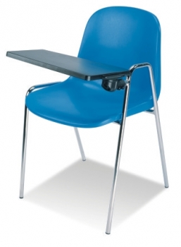 Stühle mit Schreibplatte