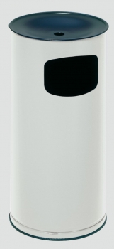 Standascher mit Abfallbehälter Inhalt ca. 44 l lichtgrau (RAL 7035)