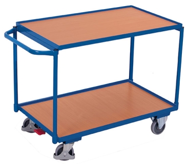 Tischwagen mit zwei Ladeflächen 985 x 595 mm Ladefläche