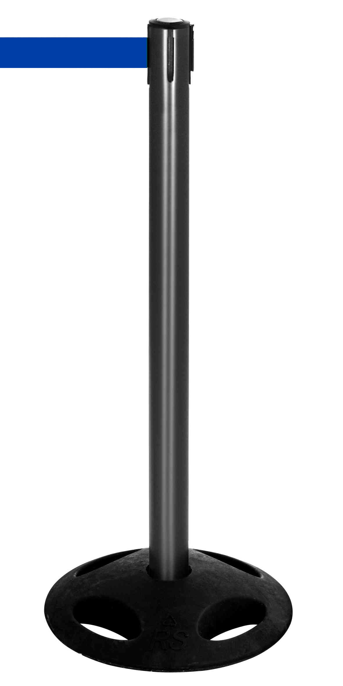 Gurtpfosten-Absperrung mit Gurtlängen 4,0 m von fintabo®