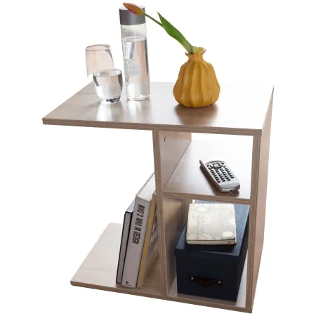 Beistelltisch Typ S10 Holz 50x50x30 cm modern & eckig Beistelltisch Typ S10 Holz 50x50x30 cm modern & eckig