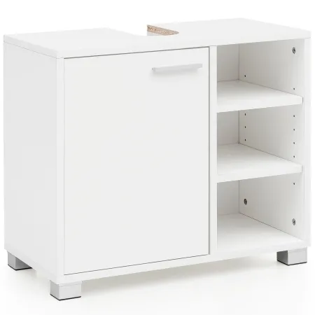 Waschbeckenunterschrank 60x55x32 cm Weiß Waschbeckenunterschrank 60x55x32 cm Weiß