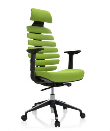 Grüne Design Bürostühle mit Kopfstütze bis 120 kg