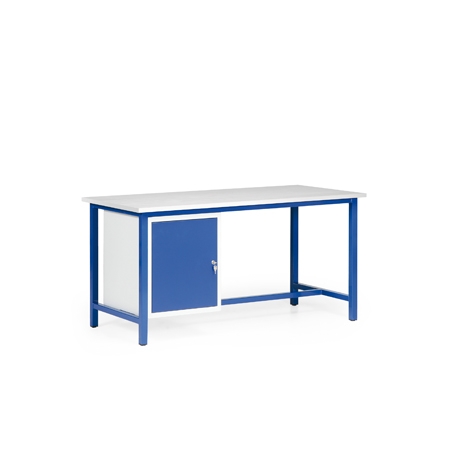 Montagetisch mit Schrank 1600 × 800 × 820 mm (L x T x H)
