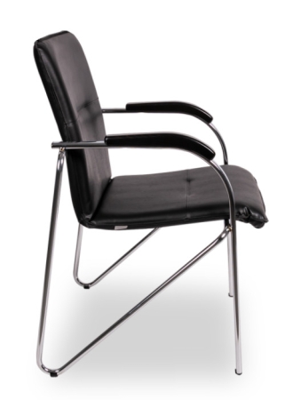 Besucherstühle mit abgerundeten Armlehnen, Typ DS mit Ergonomie u. Design.