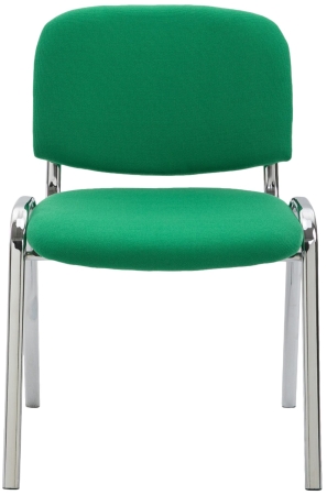 Konferenzstühle (Stoff) in erfrischendem Grün - Stapelstühle K2C