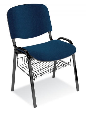 Besucherstühle mit Ablagekorb (Modell Cillian)