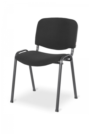 Besucherstühle stapelbar - Preisvorteil ab 85 Stühle! Stoff schwarz