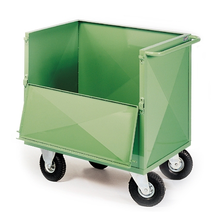 Blechkastenwagen mit Klappe Modell Maxx HG grün