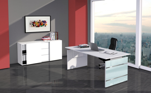 Büroschränke mit Schreibtisch höhenverstellbar