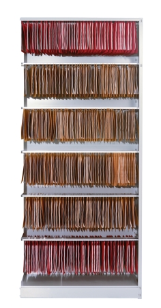 Metall-Büroregal mit drei wählbaren Tiefen und Pendelheftschienen