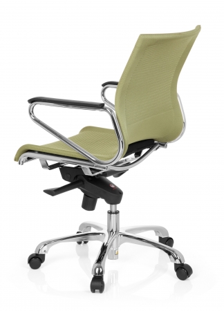 Moderne Bürostühle mit Stoffbezug, Modell Fred