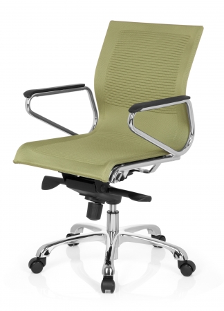 Design Bürostühle mit Stoffbezug, Modell Fred