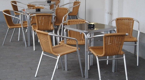 Gastronomie-Stühle Outdoor - Bistrostühle und Tische