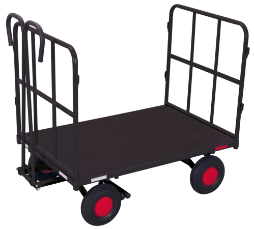 Handpritschenwagen 2G - 1140 x 800 mm - Luftreifen - 700 kg - anthrazit