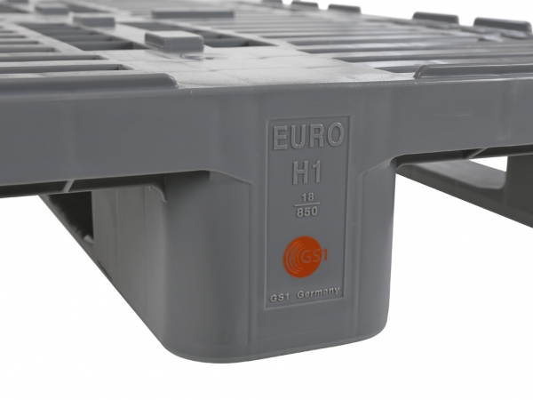 Die H2 Palette (800 x 600) ist mit der EURO H1 Palette kompatibel.