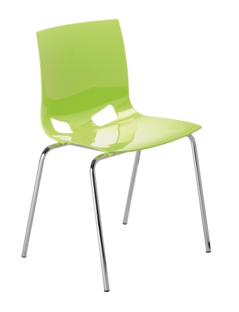 Kunststoffschalenstühle Modell Event grün